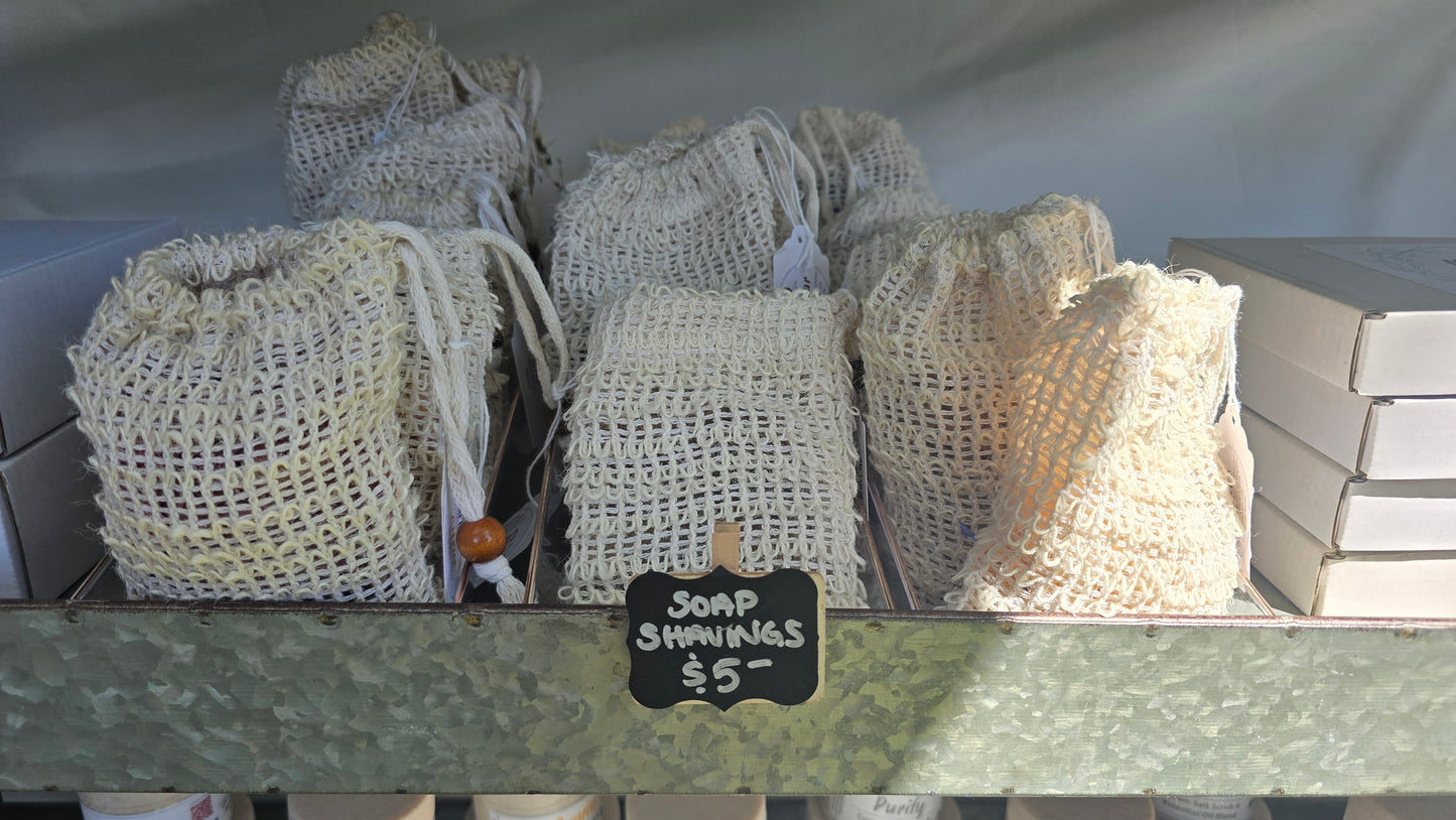 Sisal Soap Saver Pouch